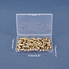 Brass Grooved Bullet Shape Weights Fishing Sinkers KK-FH0001-40G-7