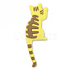 Cute Multifunction Cat Shape Acrylic Magnetic Refrigerator Sticker Fridge Magnets Hanging Hook AJEW-B002-01D-1