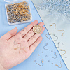 Unicraftale 200Pcs 2 Style 304 Stainless Steel Earring Hooks DIY-UN0003-80-2