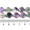 Natural Fluorite Beads Strands G-G182-A02-01-5