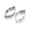 Tarnish Resistant 304 Stainless Steel Cookie Cutters DIY-E012-24-4