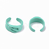 Spray Painted Alloy Cuff Rings RJEW-T011-34G-RS-1
