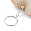 PU Leather Keychain AJEW-L032-01F-2