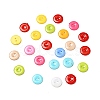 Acrylic Sewing Buttons for Costume Design BUTT-E087-B-M-5
