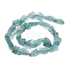 Raw Rough Natural Fluorite Beads Strands G-G116-B03-01-3