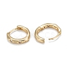 Ring Sparkling Cubic Zirconia Huggie Hoop Earrings for Girl Women EJEW-H126-05G-2