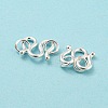 925 Sterling Silver S-Hook Clasps STER-K175-06A-S-3