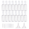 BENECREAT 60ml Transparent PET Plastic Refillable Spray Bottle MRMJ-BC0001-51-1