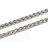 304 Stainless Steel Wheat Chains CHS-L001-30-4mm-1