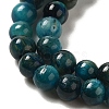 Dyed Natural Tiger Eye Beads Strands G-G102-A02-01-4