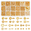 PandaHall Elite 900Pcs 18 Styles Alloy Spacer Beads Sets FIND-PH0018-19-1