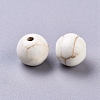 Synthetic Magnesite Beads TURQ-10D-11-2