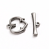 304 Stainless Steel Toggle Clasps STAS-D142-06A-P-2