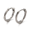 316 Surgical Stainless Steel Hoop Earrings EJEW-Q795-03P-1