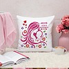 MAYJOYDIY US 1Pc Mother's Day PET Hollow Out Drawing Painting Stencils DIY-MA0004-52-7