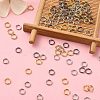 600Pcs 4 Colors Iron Split Rings IFIN-YW0003-35-4