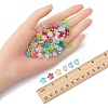 100Pcs 2 Style Eco-Friendly Transparent Acrylic Beads TACR-YW0001-86H-4