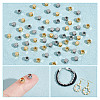 Unicraftale 60Pcs 2 Colors 304 Stainless Steel Spacer Beads STAS-UN0053-74-5