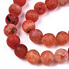 Natural Crackle Agate Beads Strands G-S373-002B-10mm-3