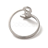 304 Stainless Steel Cuff Ring RJEW-C068-13P-3