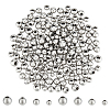 Unicraftale 200Pcs 4 Styles 304 Stainless Steel Spacer Beads STAS-UN0052-49-1