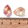 Electroplate K9 Glass Rhinestone Cabochons RGLA-M016-B02-AM-4