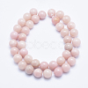 Natural Pink Opal Beads Strands G-E444-28-10mm-2