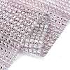 24 Rows Plastic Diamond Mesh Wrap Roll DIY-L049-05T-3