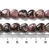 Natural Rhodonite Beads Strands G-R190-10mm-40-5