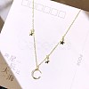 Fashion 925 Sterling Silver Pendant Necklaces NJEW-BB35447-G-1