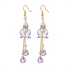 Brass Dangle Earrings EJEW-JE05181-2