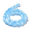 Natural Selenite Beads Strands G-F750-04-3