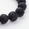 Natural Lava Rock Beads Strands X-G434-5-1