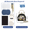 DIY Ethnic Style Flower Pattern Embroidery Crossbody Bags Kits DIY-WH0292-87C-2