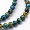 Synthetic Malachite Beads Strands G-A186-A-03-3