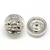 Alloy Jewelry Snap Buttonss SNAP-A044-P-NR-2