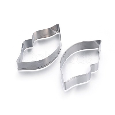 Tarnish Resistant 304 Stainless Steel Cookie Cutters DIY-E012-24-1