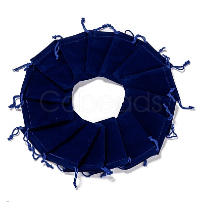 Rectangle Velvet Pouches TP-R002-7x9-03-1