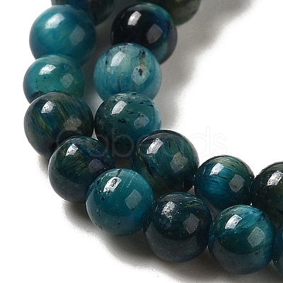 Dyed Natural Tiger Eye Beads Strands G-G102-A02-01-1