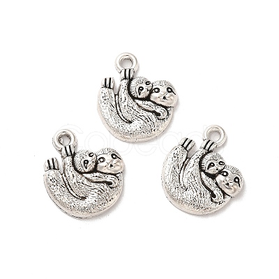 Tibetan Style Alloy Pendants TIBE-B001-56AS-1