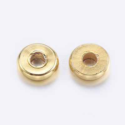 Brass Spacer Beads KK-K197-A-58G-1