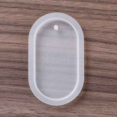 Oval Pendant Food Grade Silicone Molds DIY-D074-10-1