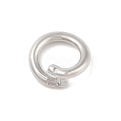 Brass Open Jump Rings KK-S369-01P-03-1