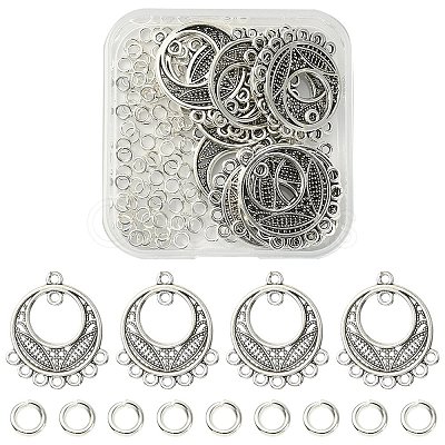 20Pcs Tibetan Style Alloy Chandelier Component Links FIND-YW0003-26-1