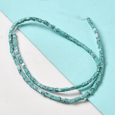 Synthetic Turquoise Beads Strands G-B064-A45-1