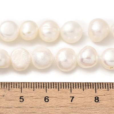 Natural Cultured Freshwater Pearl Beads Strands PEAR-A006-10B-1