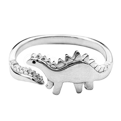 Dragon Zinc Alloy Cuff Rings for Unisex PW-WGB6781-04-1