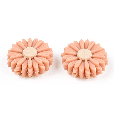 Food Grade Eco-Friendly Silicone Focal Beads SIL-F002-14D-1