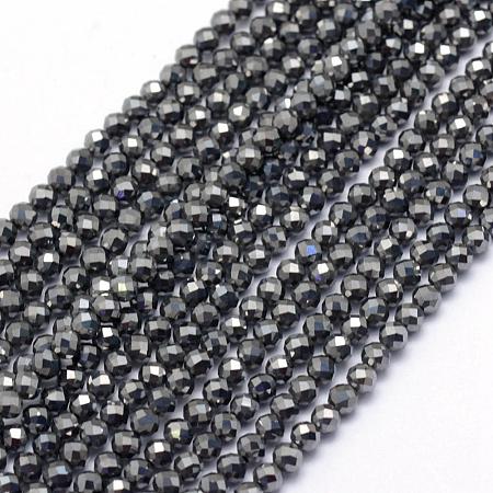Terahertz Stone Beads Strands G-E411-15-3mm-1