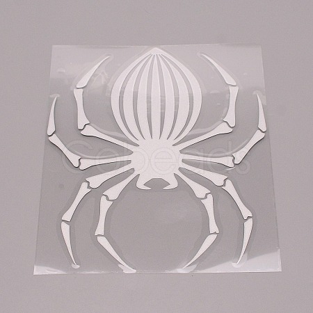 Spider Waterproof PET Sticker DIY-WH0273-43A-1